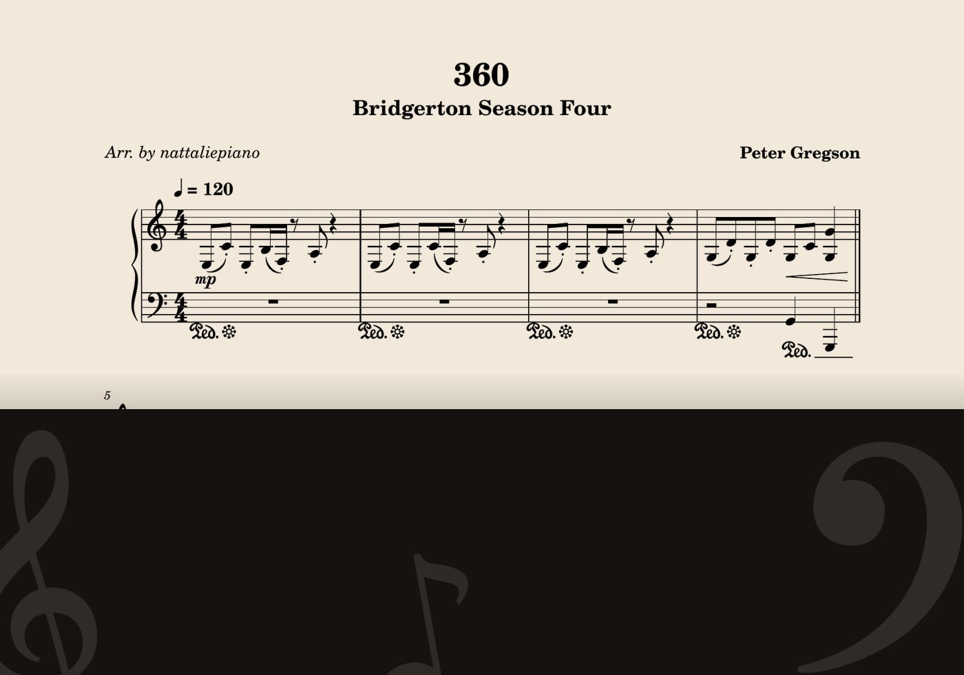 360 — score preview