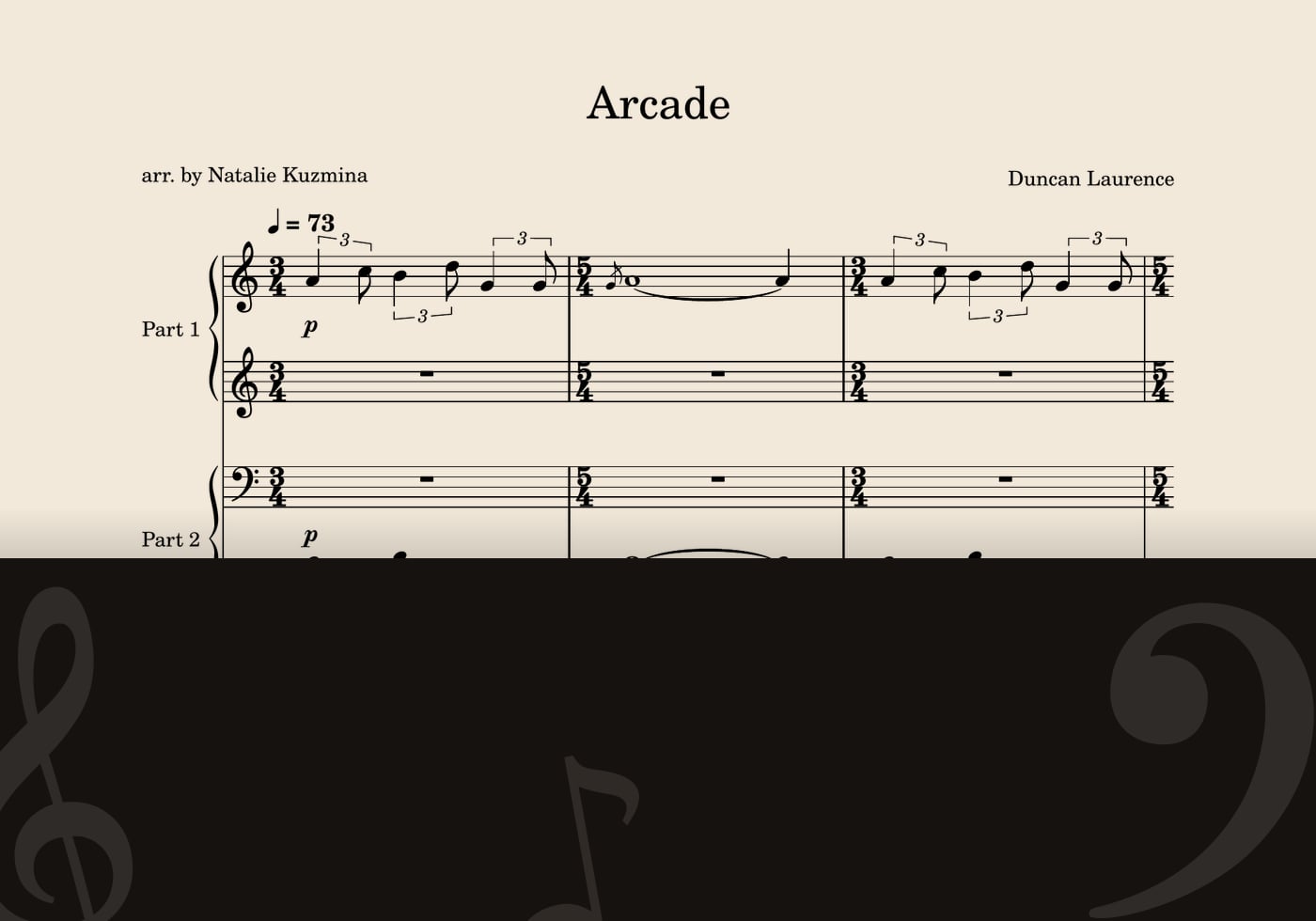 Arcade — превʼю нот