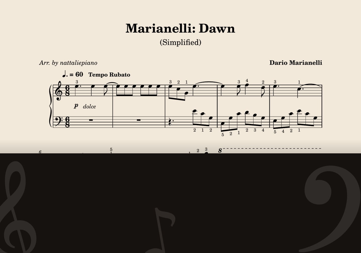 Dawn — превʼю нот