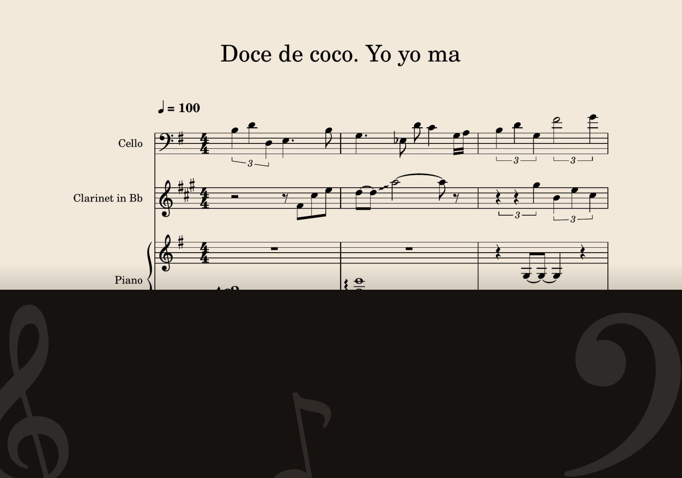 Doce de Coco — превʼю нот