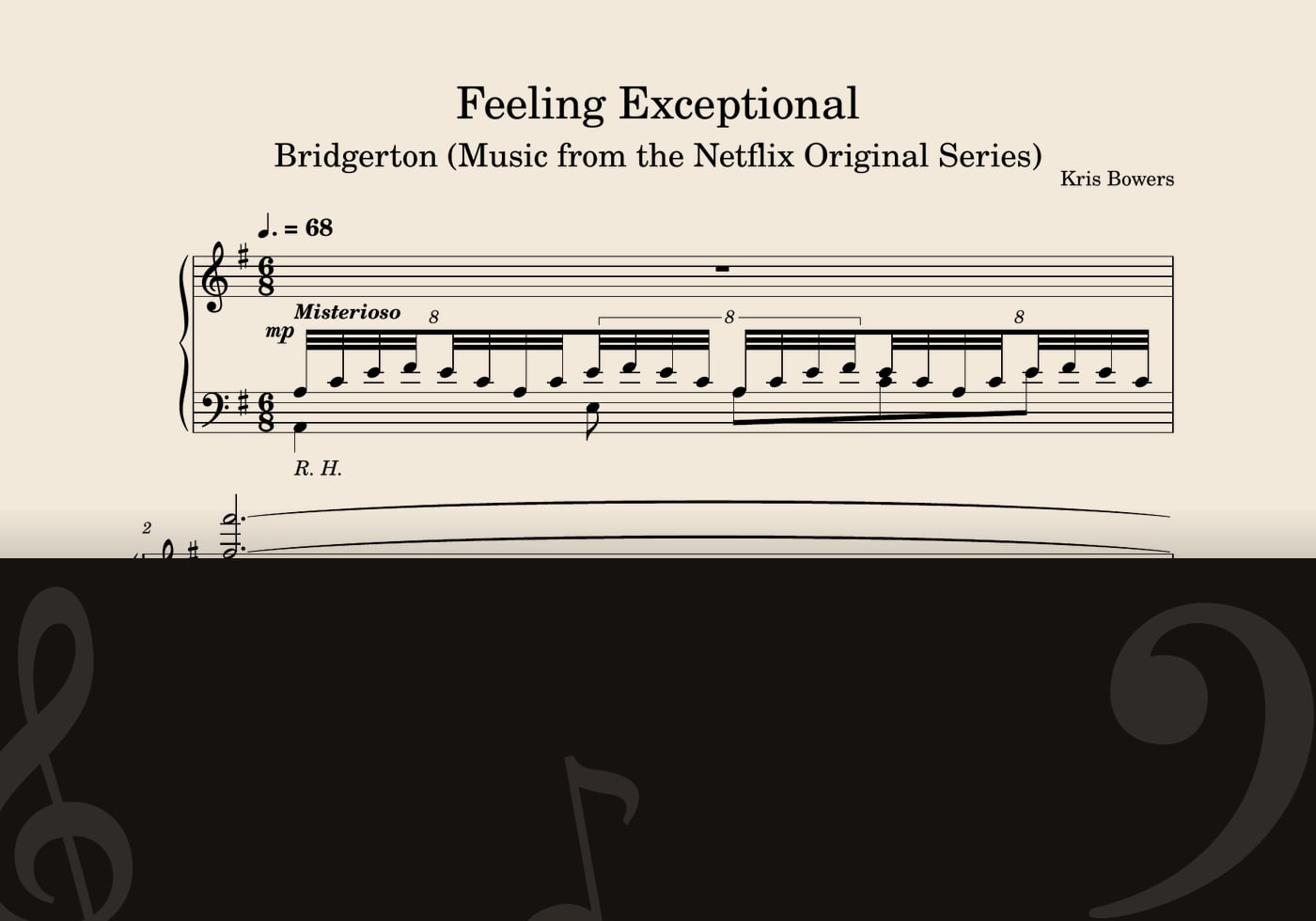 Feeling Exceptional — score preview