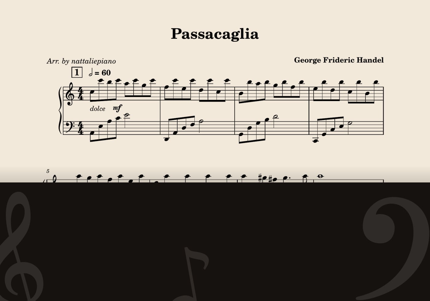 Passacaglia — score preview
