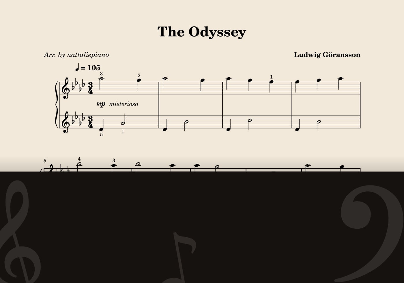 The Odyssey Suite — score preview