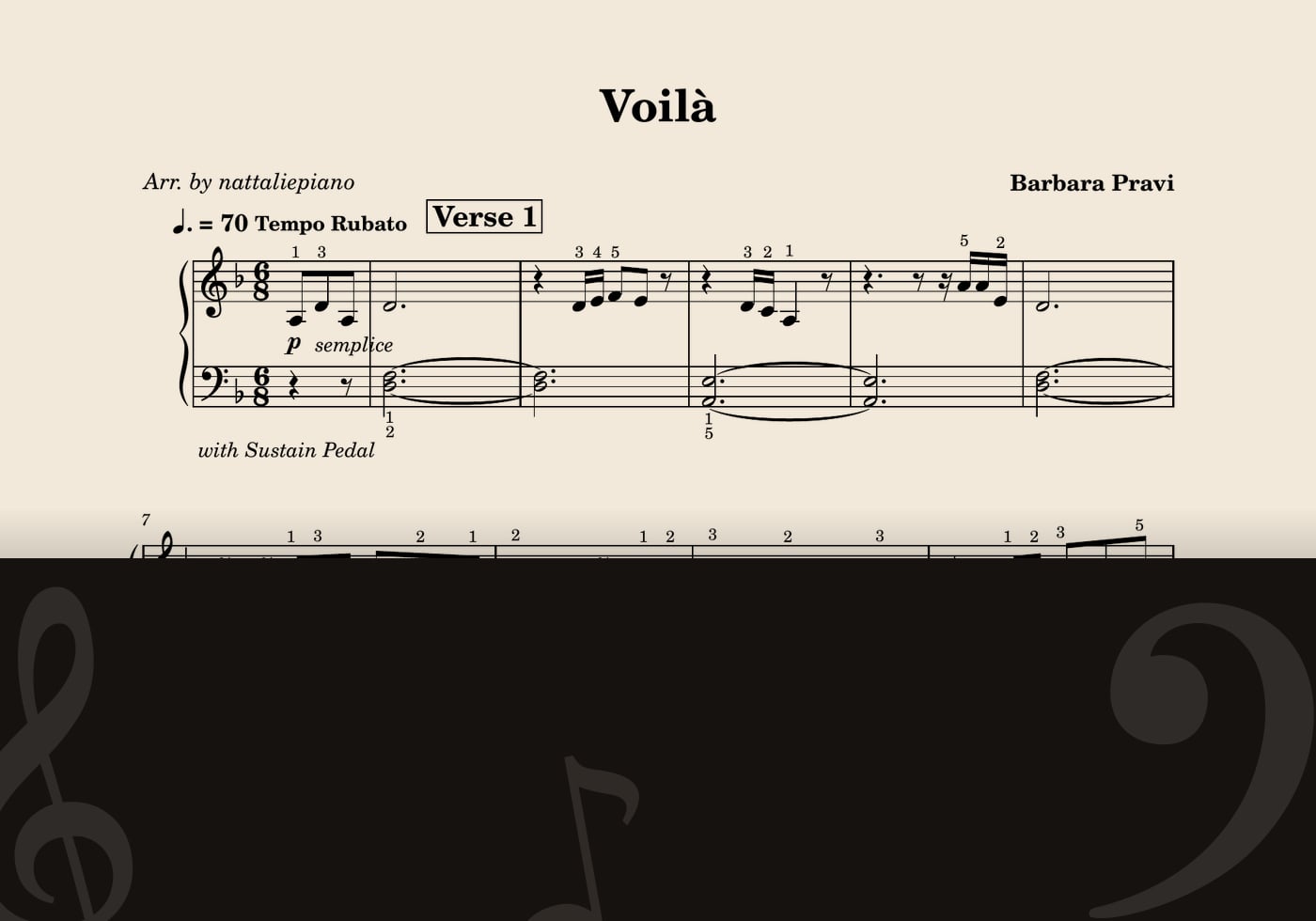 Voila — score preview